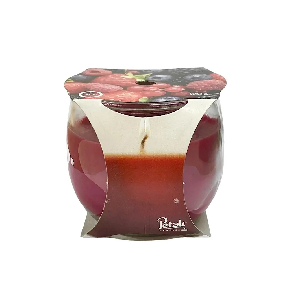 Αρωματικό Κερί σε Ποτήρι "Φρούτα του Δάσους"