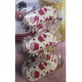Σετ 75 χαρτάκια cupcake 7x10cm