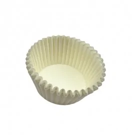 Σετ 100 χαρτάκια cupcake λευκά