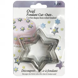 Σετ 3 πρεσαριστά κουπάτ Αστέρι