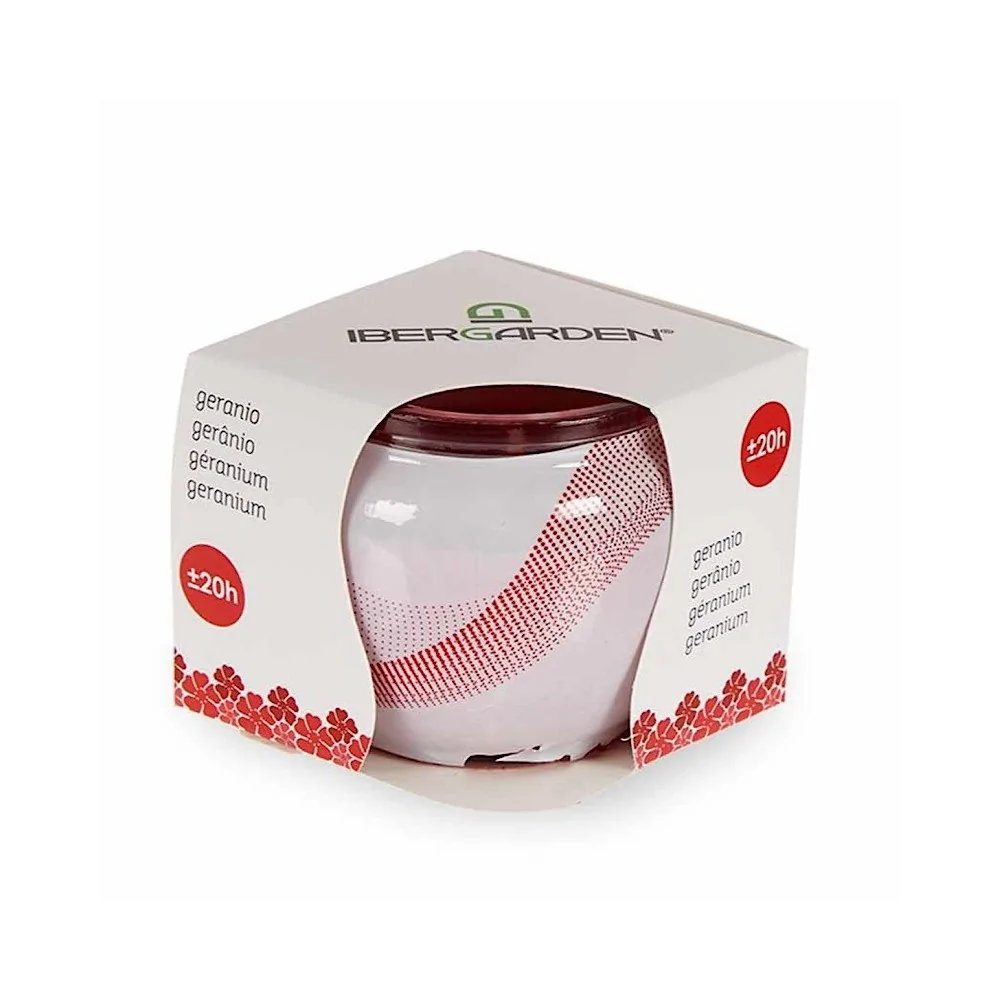 Αρωματικό κερί Γεράνι σε βάζο