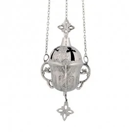 Καντήλι Επινικελωμένο Κρεμαστό