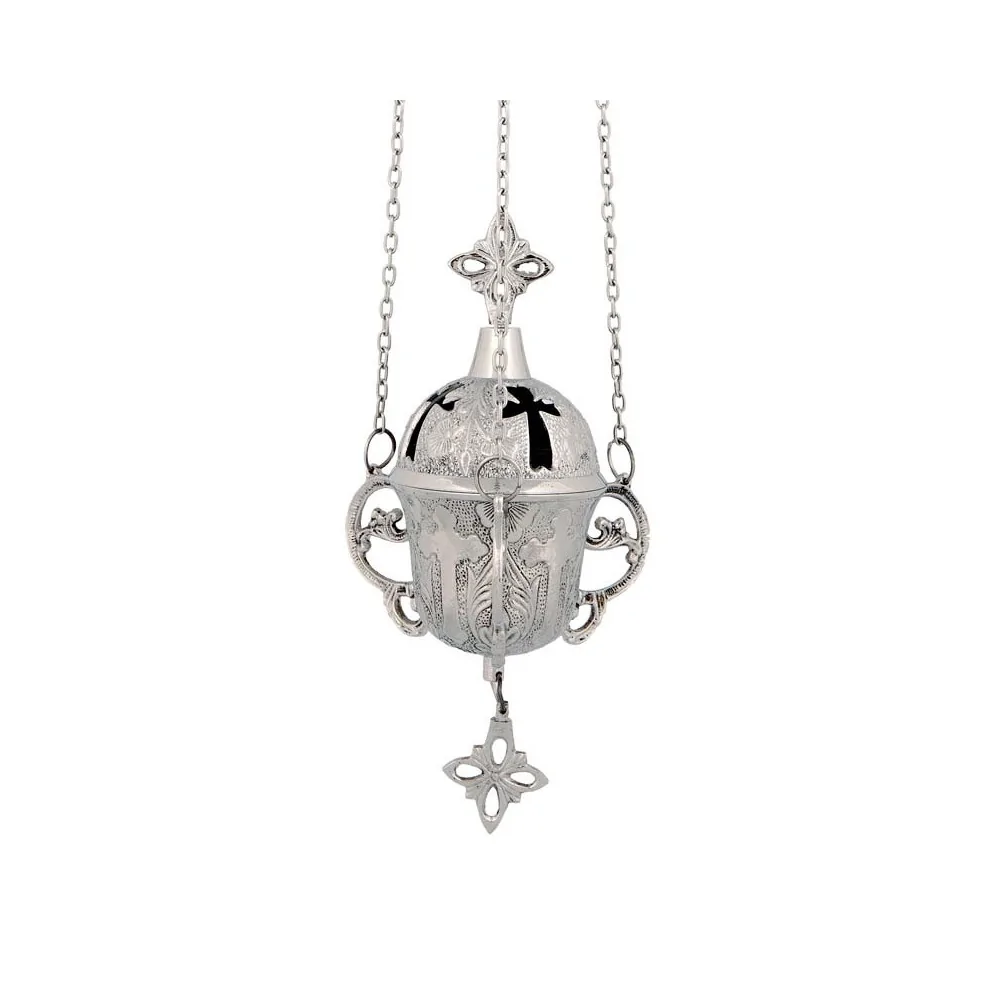 Καντήλι Επινικελωμένο Κρεμαστό