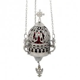 Καντήλι Επινικελωμένο Κρεμαστό