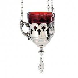 Καντήλι Επινικελωμένο Κρεμαστό