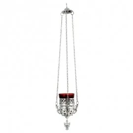 Καντήλι Επινικελωμένο Κρεμαστό