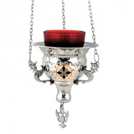 Καντήλι Επινικελωμένο Κρεμαστό