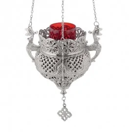 Καντήλι Επινικελωμένο Κρεμαστό