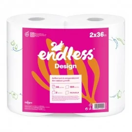 Endless Design Χαρτί Κουζίνας 2φυλλο 2x350gr