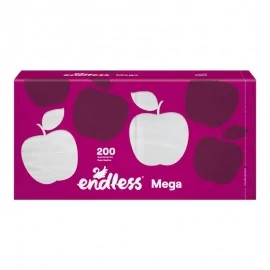 Endless Mega Χαρτοπετσέτα Λευκή 200φ