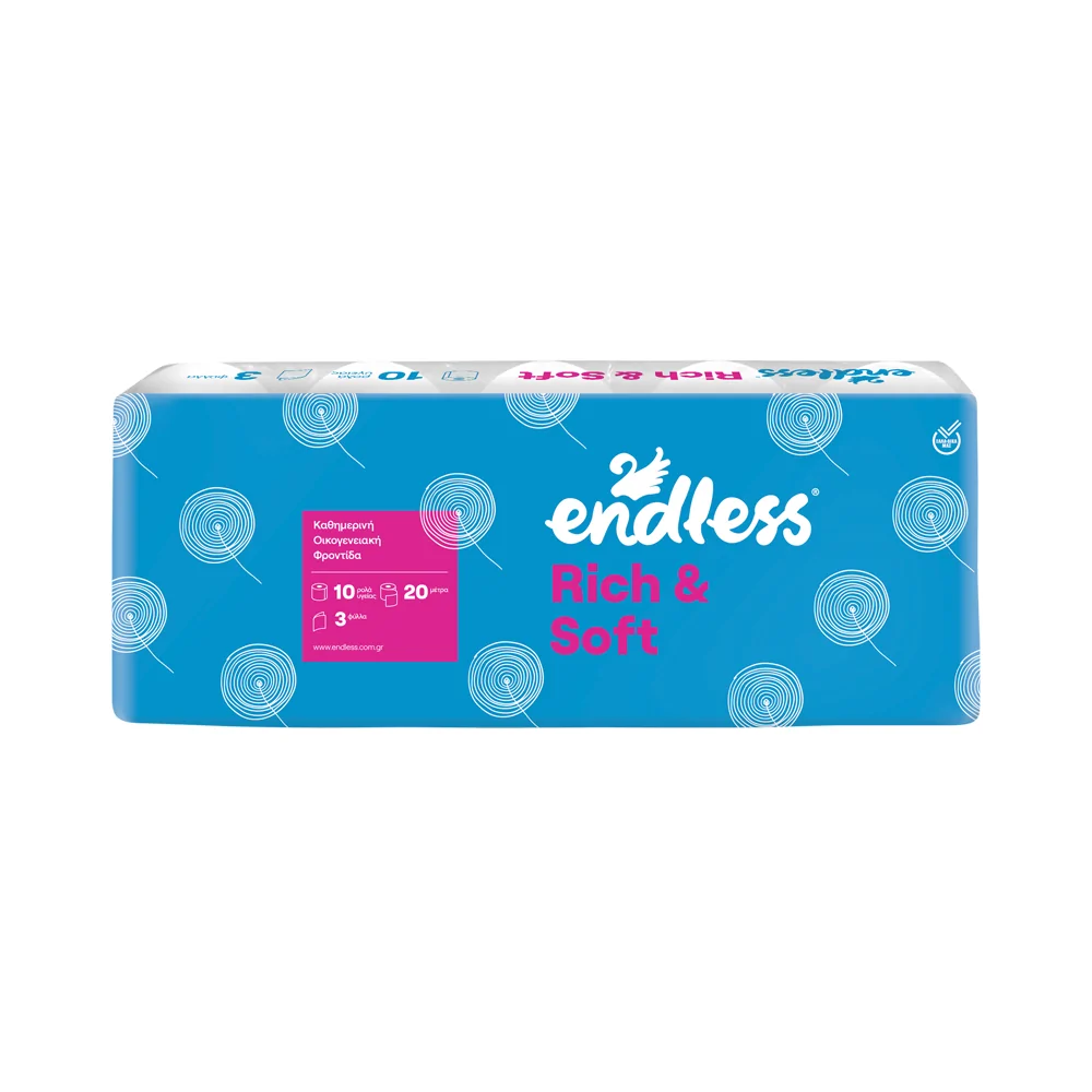 Endless Rich & Soft 95g 3φυλλο 10ρολά
