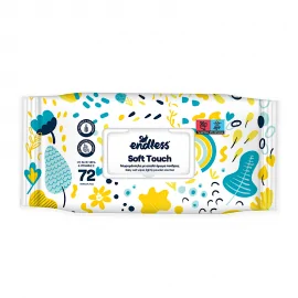 Μωρομάντηλα Endless Soft Touch 72τεμ