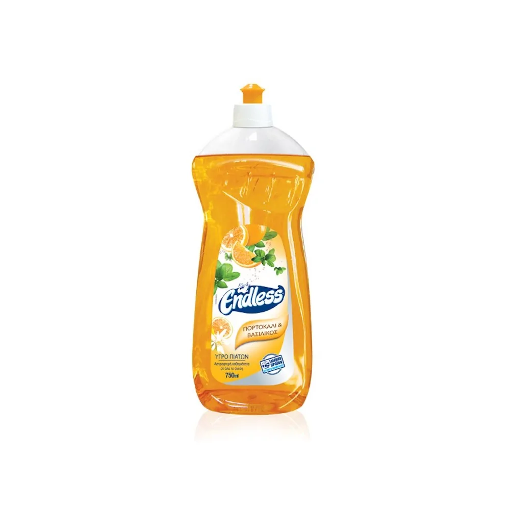Υγρό Πιάτων Πορτοκάλι Και Βασιλικός 750ML