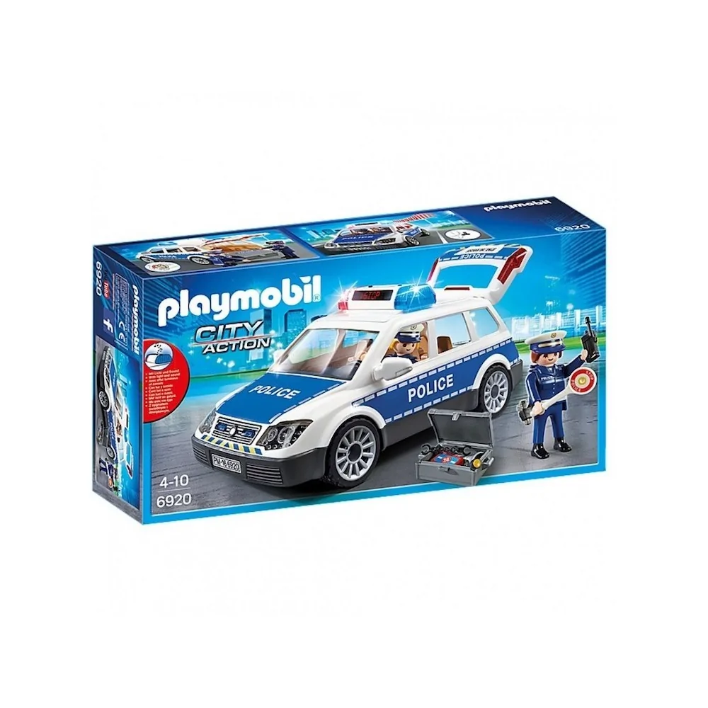 Playmobil 6920 Περιπολικό Όχημα Με Φάρο Και Σειρήνα