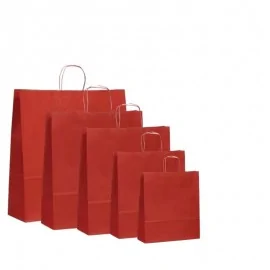 Τσάντες Χάρτινες Δώρου Κόκκινες