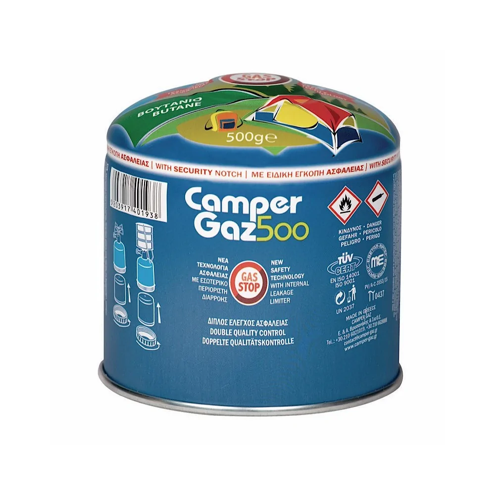Camper gaz Φιάλη Υγραερίου για γκαζάκι 500gr