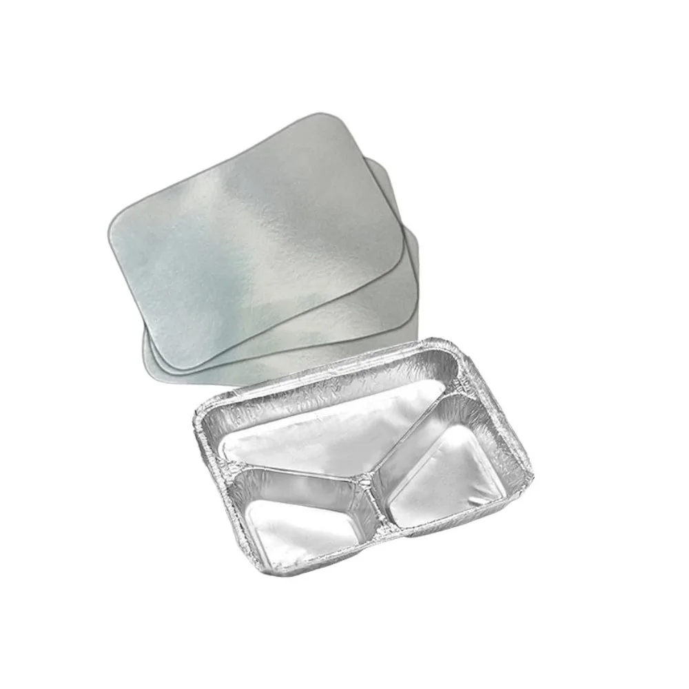 Σκεύος Αλουμινίου μιας Χρήσης Τριθέσιο 5τμχ (No326)