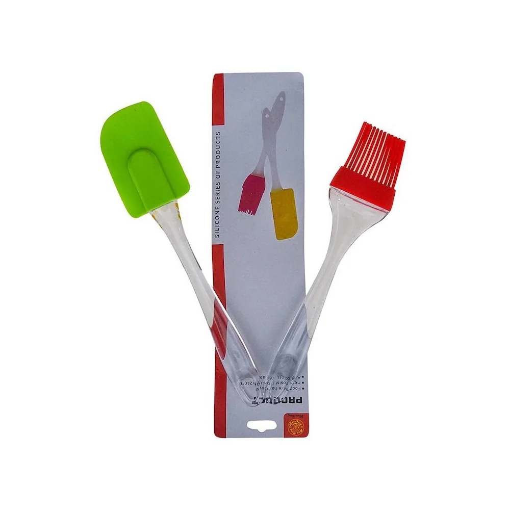 Σετ με Σπάτουλα και Πινέλο σιλικόνης
