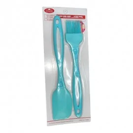Σετ με Σπάτουλα και Πινέλο Σιλικόνης