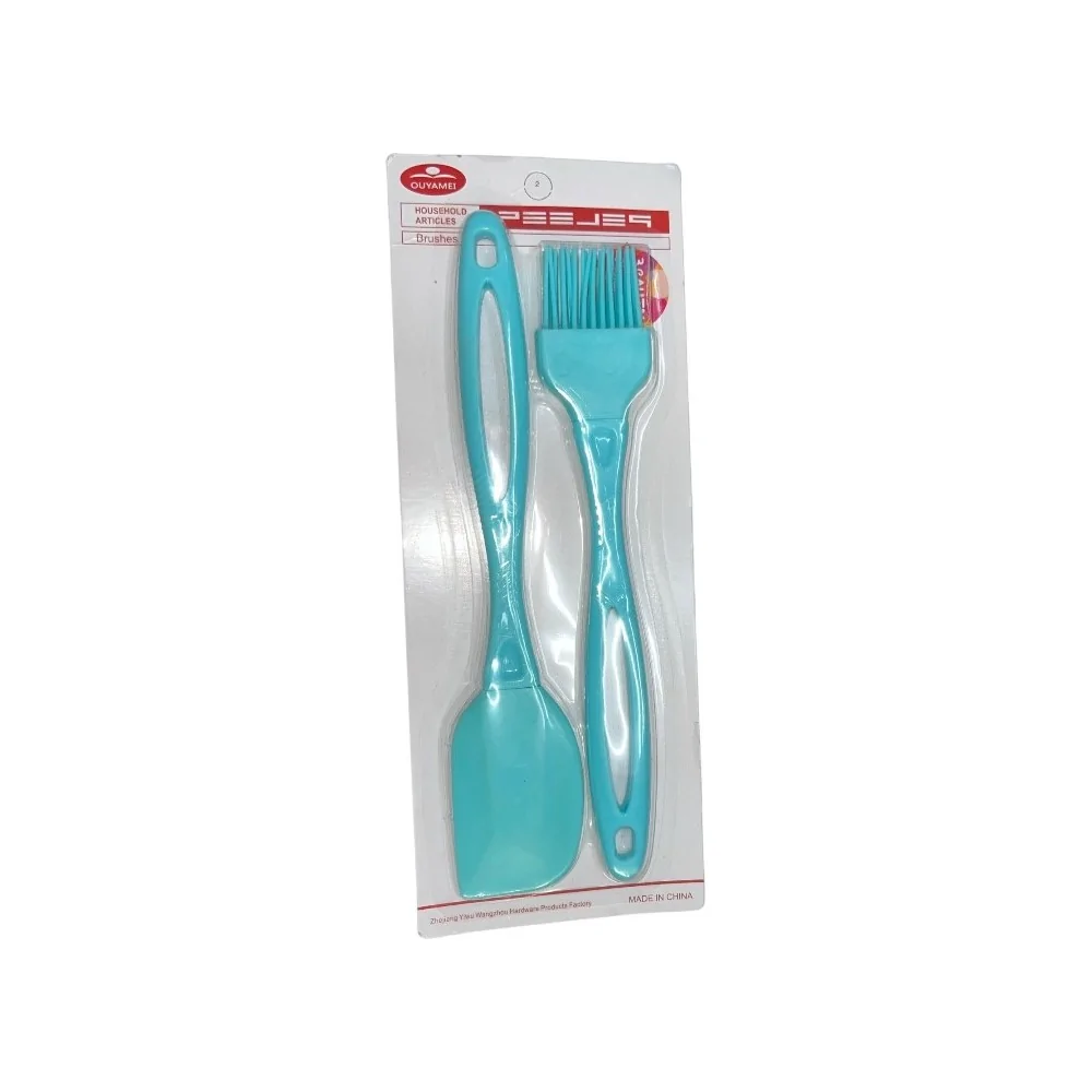 Σετ με Σπάτουλα και Πινέλο Σιλικόνης