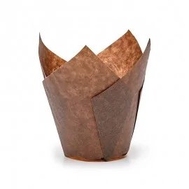 Φόρμες - Θήκες για Cup Cake Καφέ