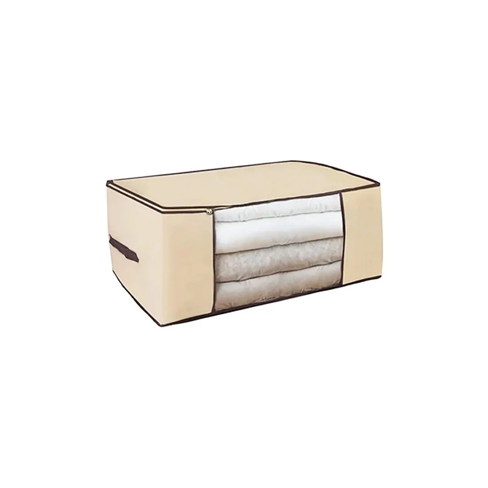 Θήκη Αποθήκευσης Ρούχων 60x45x30cm Εκρού