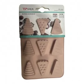 Φόρμα Σιλικόνης Σχέδιο Κομμάτια Πίτσας