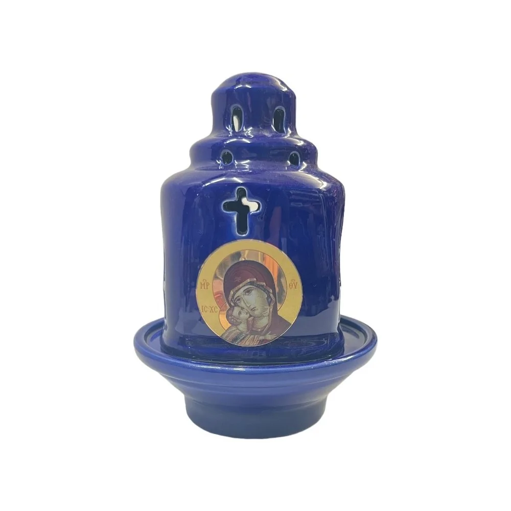 Καντήλι Πήλινο Μπλε