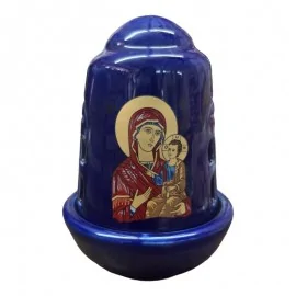 Καντήλι Πήλινο Μπλε