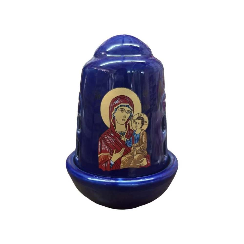 Καντήλι Πήλινο Μπλε