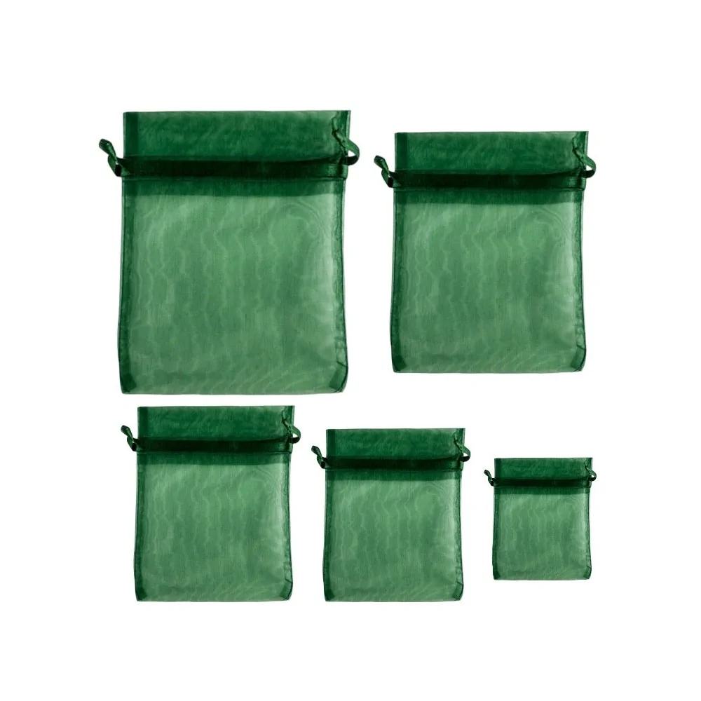 Κυπαρισσί Πουγκιά Οργάντζα Των 10τεμ.