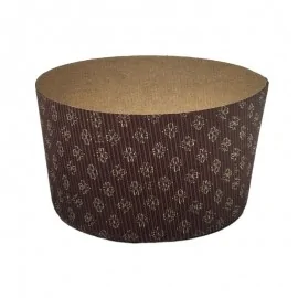 Ψηλή Χάρτινη Φόρμα Ψησίματος Στρογγυλή 17εκ.