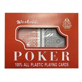 Τράπουλα Διπλή Πλαστική σετ 2 τεμ.