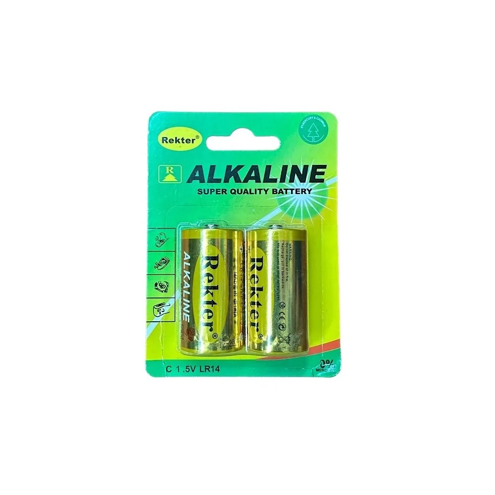 Αλκαλικές Μπαταρίες C 1.5V