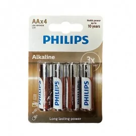 Αλκαλικές Μπαταρίες AA 1.5V PHILIPS