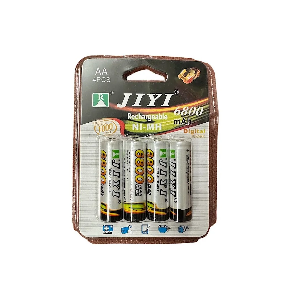 Επαναφορτιζόμενες Μπαταρίες ΑΑ Ni-MH 6800mAh