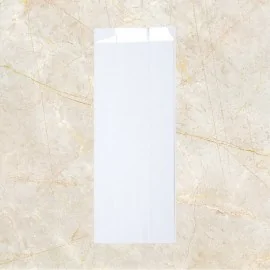 Σακουλάκι Αλουμινίου 9cm x 29cm Λευκό (1 κιλό)