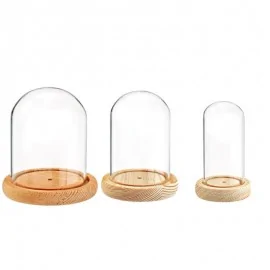 Γυάλινα Με Ξύλινη Βάση