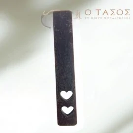 Λαμπάδα Πασχαλινή Πλακέ Καρδιά