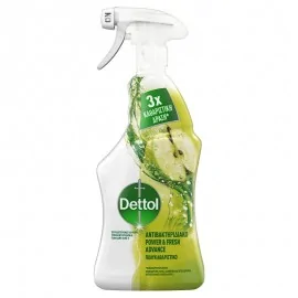 Αντιβακτηριδιακό Καθαριστικό Spray Dettol Πράσινο Μήλο 500ml