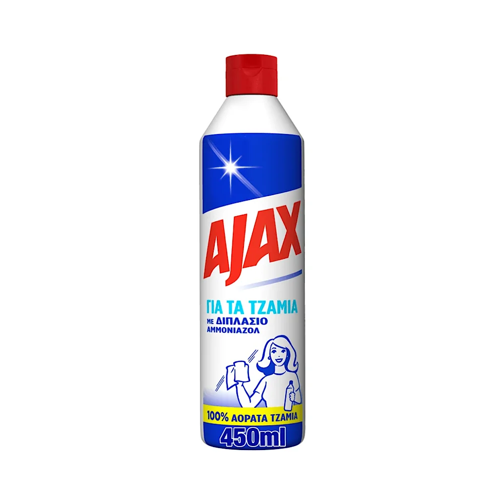 Ajax Classic Υγρό Τζαμιών Οβίδα 450ml