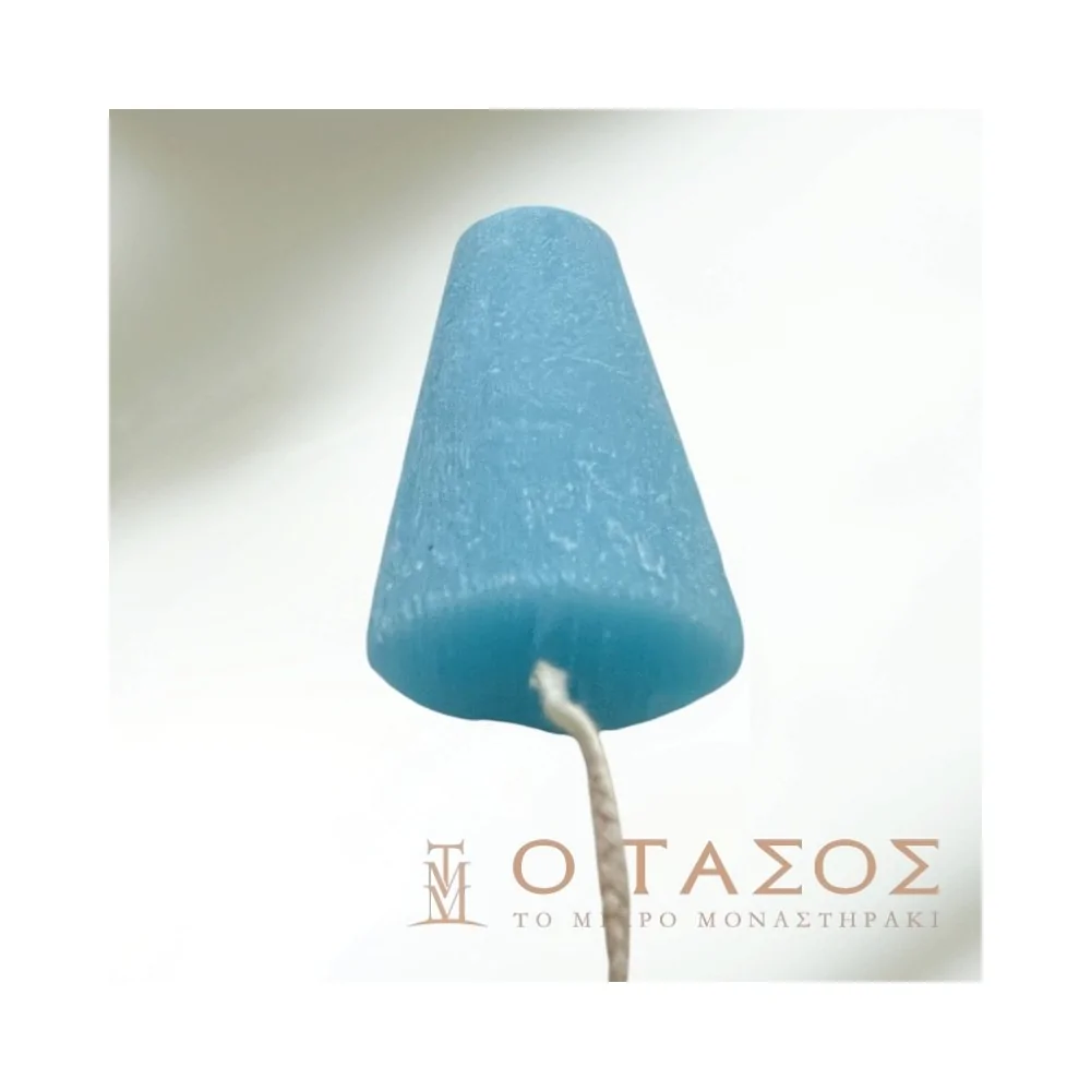 Λαμπάδα Πασχαλινή Οβάλ Ξυστή 21,5 εκ.