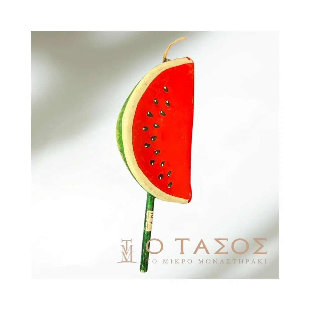Λαμπάδα Πασχαλινή "Φέτα Καρπουζιού"
