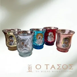 Γυάλινο Καντήλι (5χρωμ.)