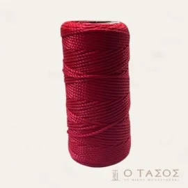 Σπάγκος Νάυλον 100γρ -Κόκκινο