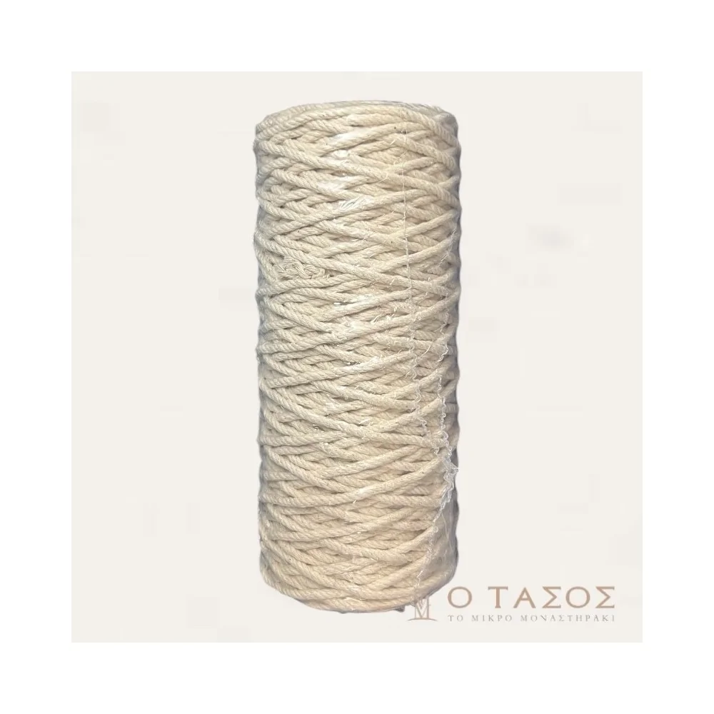 Σχοινί Βαμβακερό 3mm 500gr