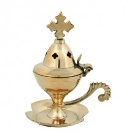 Θυμιατό Μπρούτζινο Λείο