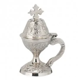 Θυμιατό Επινικελωμένο Σκαλιστό