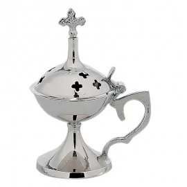 Θυμιατό Επινικελωμένο Λείο