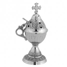 Θυμιατό Επινικελωμένο Σκαλιστό